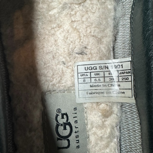 Ugg Ashdale Duck Booties Monochrome Black Size 8 - Picture 9 of 9